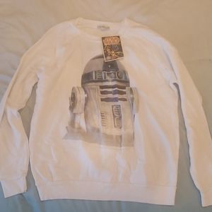NWT Junk Food R2d2 Star Wars Sweatshirt